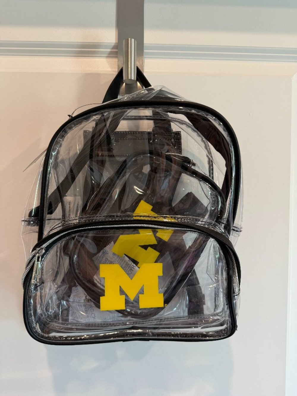 Logo Brand Stadium Bag Set Clear/University of Michigan